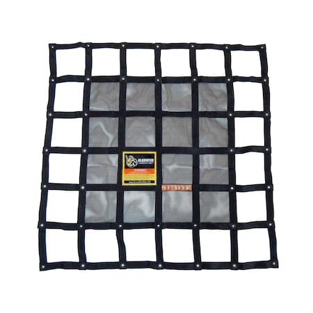 Heavy-Duty, Certified Cargo Net: Cargo Rack, SUV, Jeep (4' X 4' Ft.)